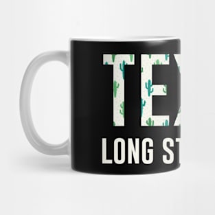 Texas Cactus Lone Star State Mug